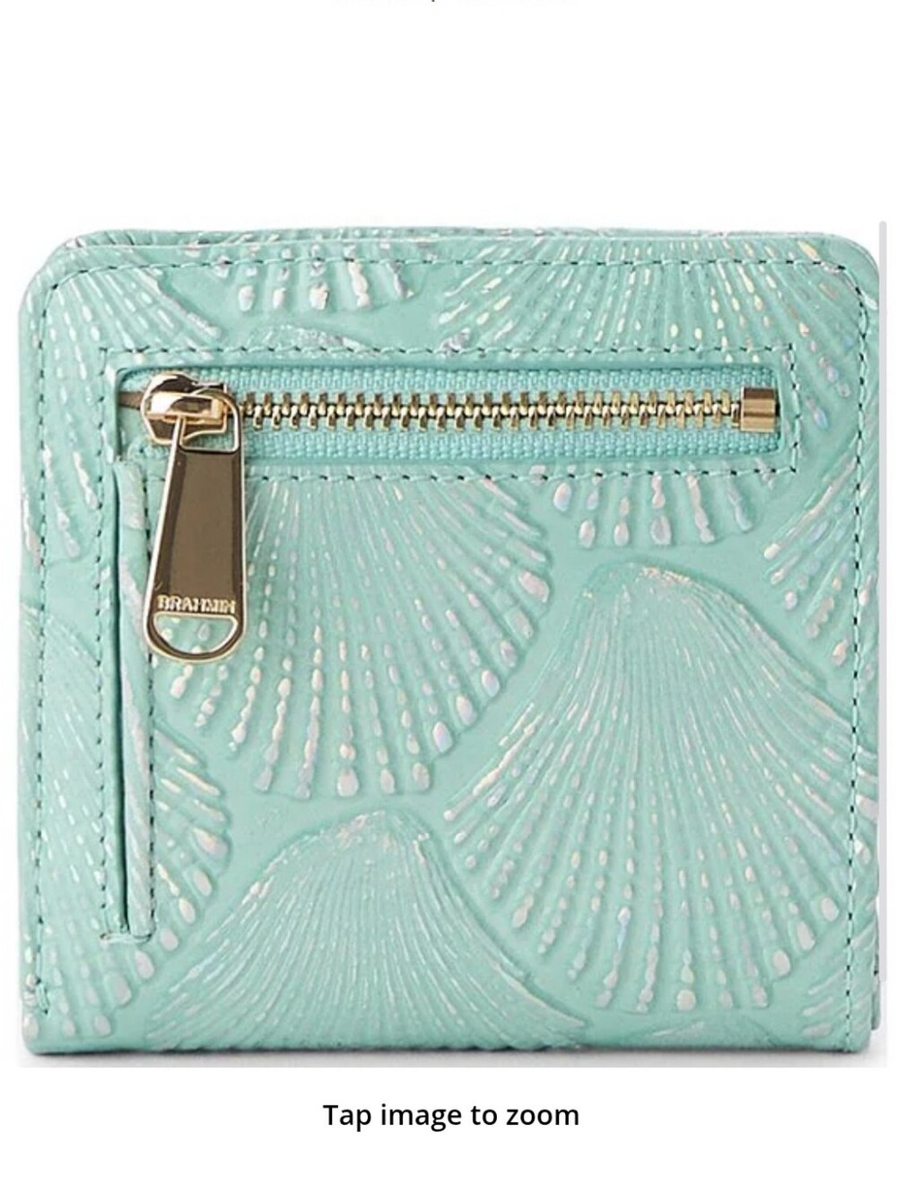 Brahmin Waterfall Seashell Rosetta Satchel & Jane Wallet Set - NWT - Picture 11 of 12